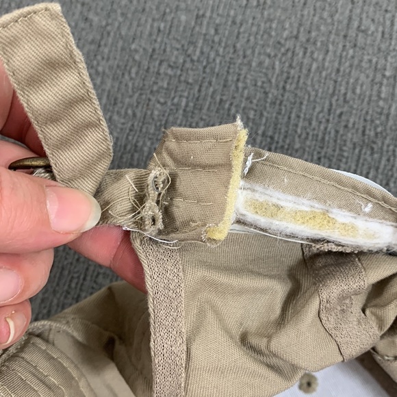 Laclede Wire Baseball Hat Mens Adjustable Beige Black Strapback Cap RCC - Picture 14 of 14